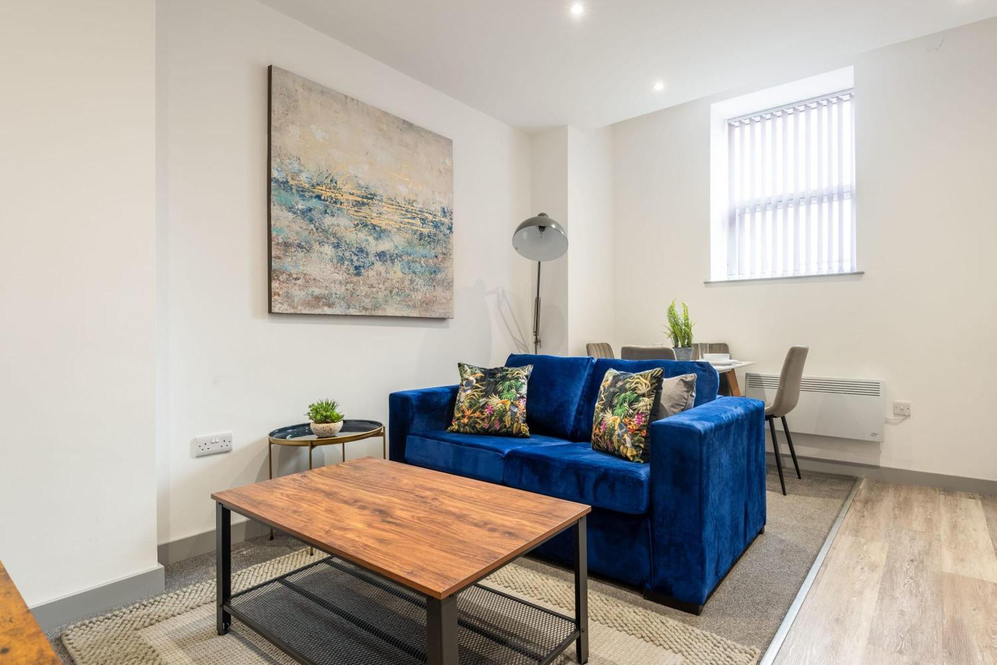 Smart 2 Bed Budget Apartment In Central Doncaster Luaran gambar
